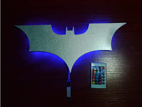 ZK30 Batman 3D LED Night Light with Remote Control