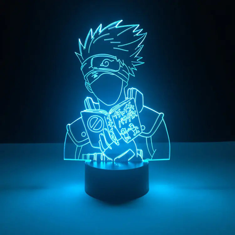 Naruto Kakashi LED 3D Night Light for Bedroom