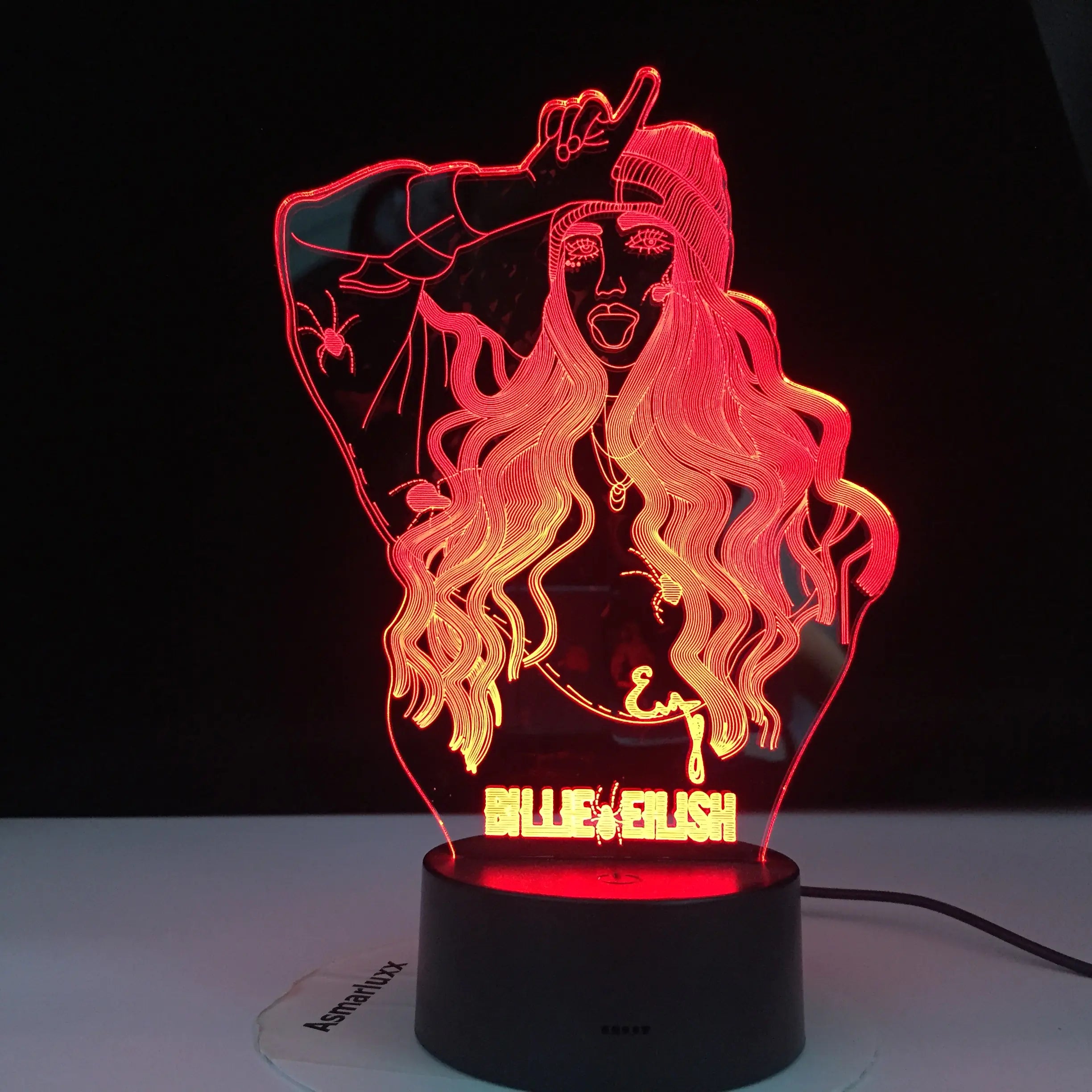 Colorful Touch Control LED 3D Visual Night Light