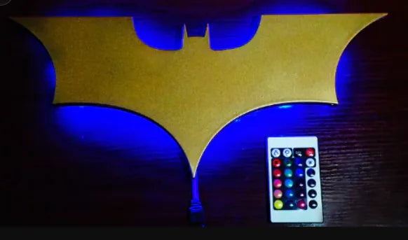 ZK30 Batman 3D LED Night Light with Remote Control