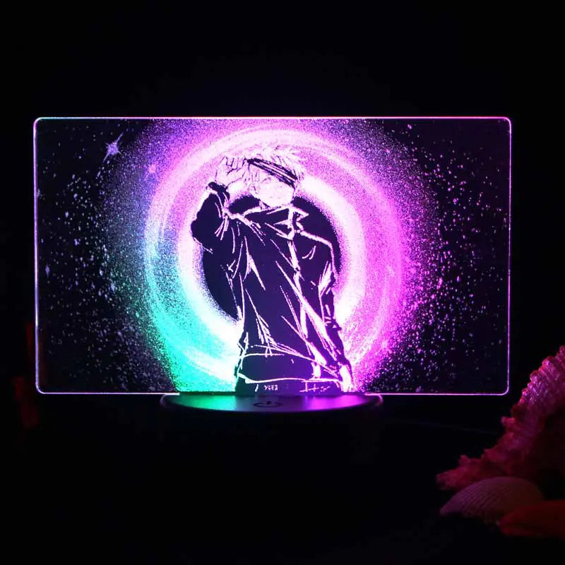 3D LED Night Light with Colorful Acrylic Design