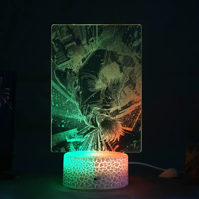 3D LED Night Light with Colorful Acrylic Design