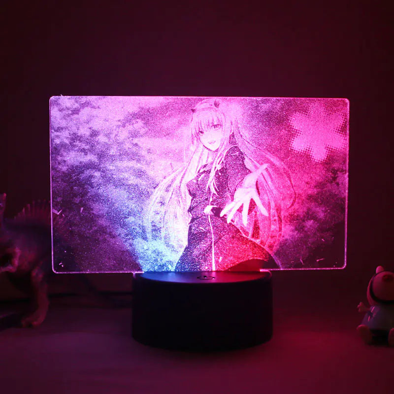 3D LED Night Light with Colorful Acrylic Design