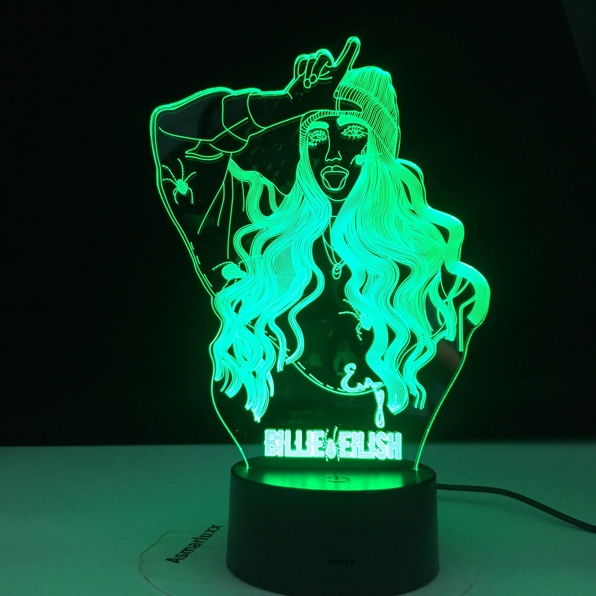 Colorful Touch Control LED 3D Visual Night Light