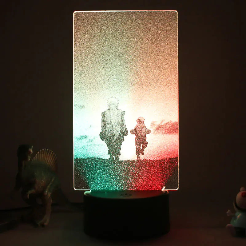 3D LED Night Light with Colorful Acrylic Design