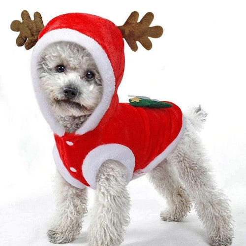 Cozy Flannel Elk Christmas Costume For Pets