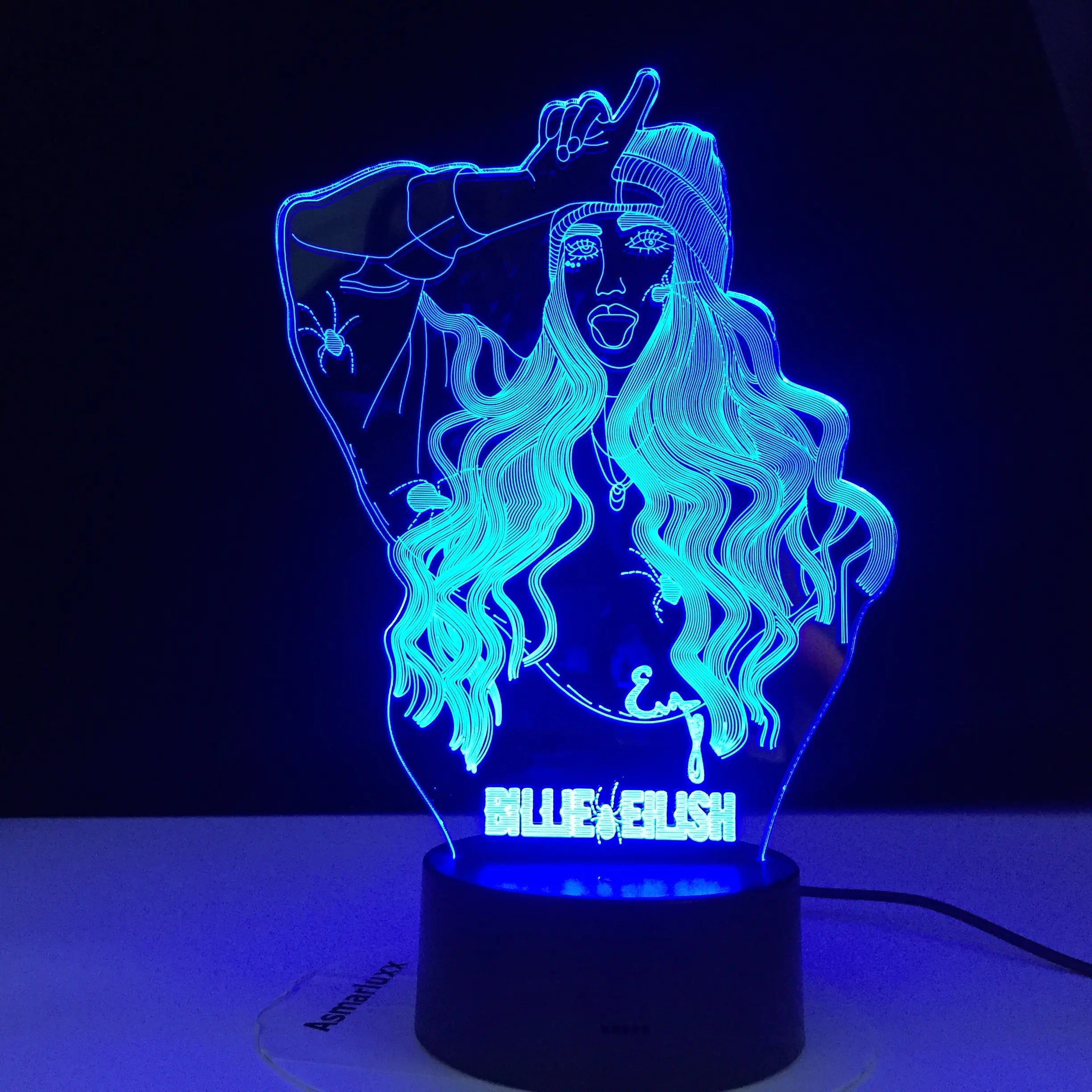 Colorful Touch Control LED 3D Visual Night Light