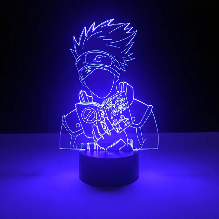Naruto Kakashi LED 3D Night Light for Bedroom