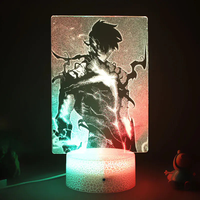 3D LED Night Light with Colorful Acrylic Design