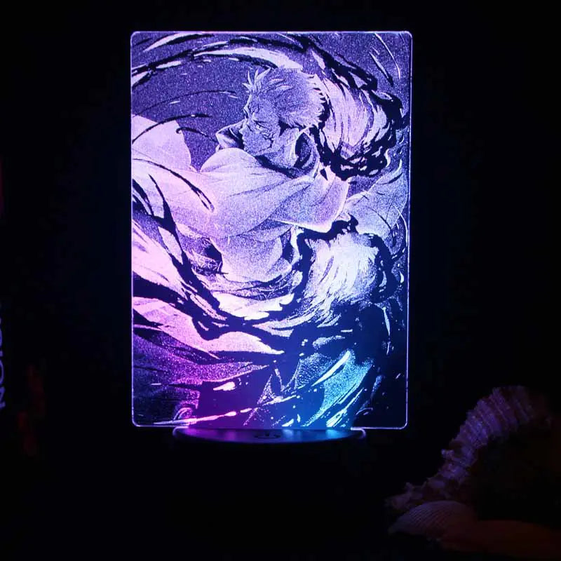 3D LED Night Light with Colorful Acrylic Design