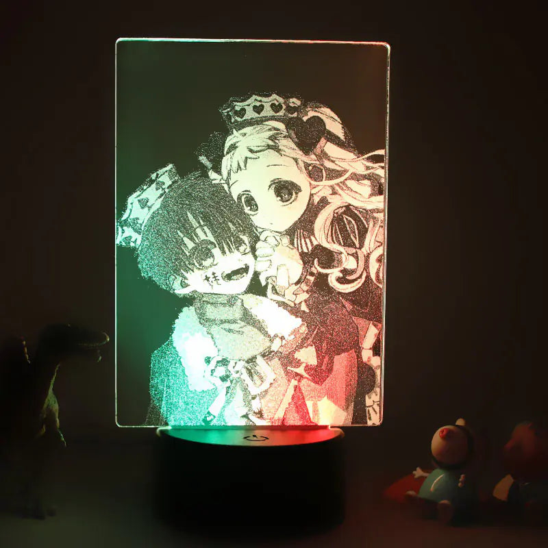 3D LED Night Light with Colorful Acrylic Design