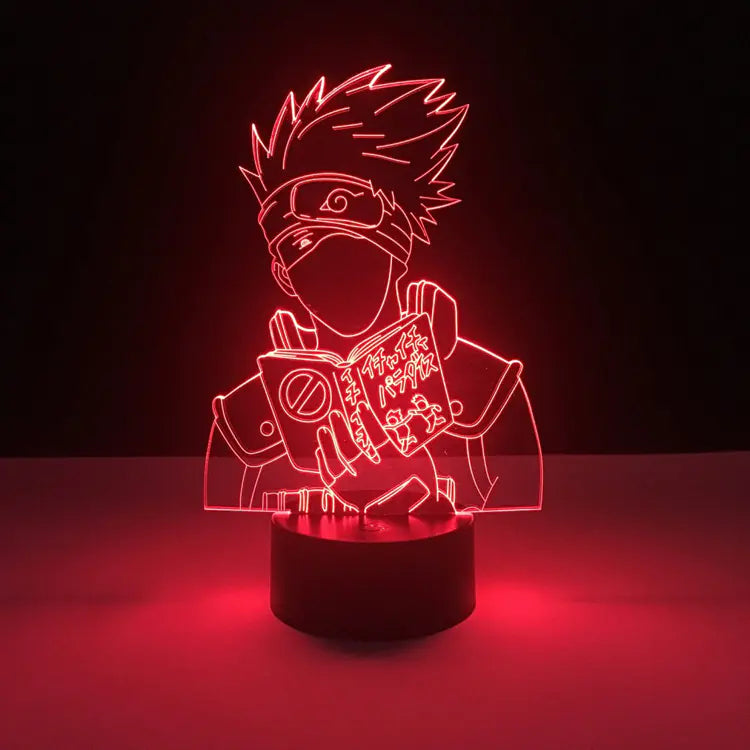 Naruto Kakashi LED 3D Night Light for Bedroom